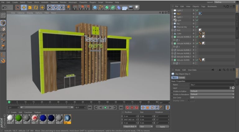 Çorlu 3D Tabela Proje