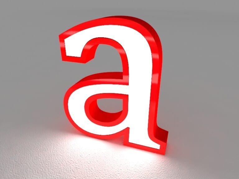 Paslanmaz Boyalı Fileli Kutu Harf