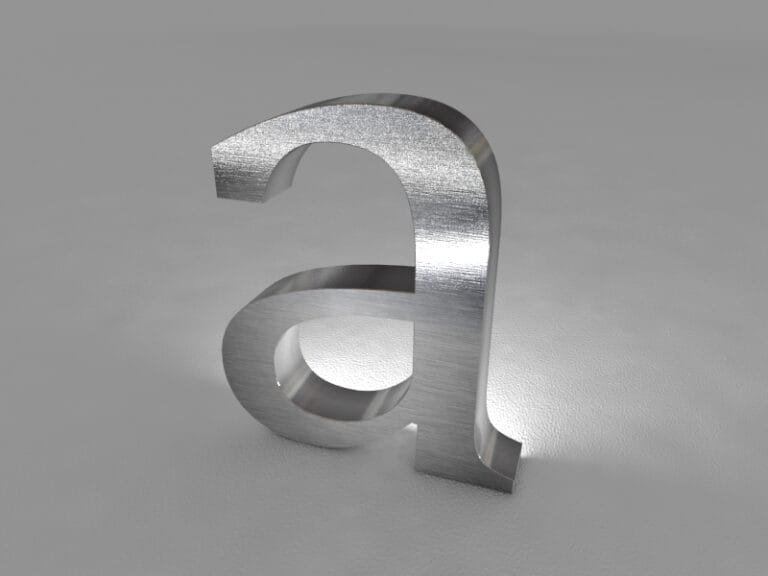 Paslanmaz En Direk Satine Kutu Harf