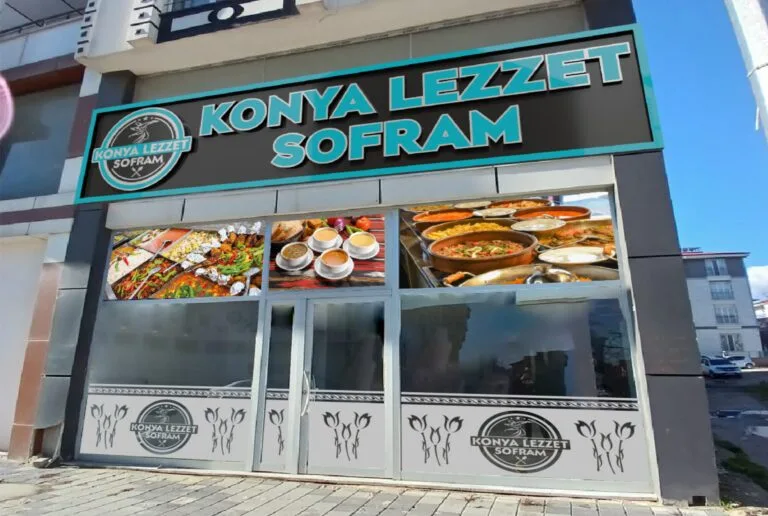 Cam Kaplama Dijital Baskı Tabela