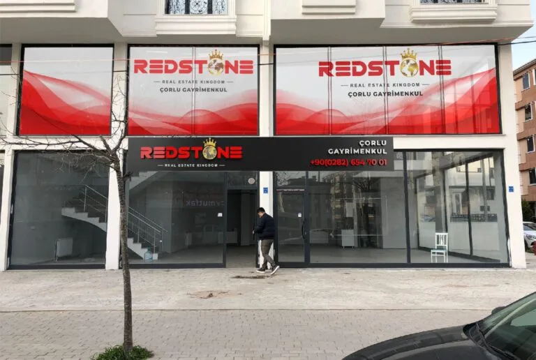 Cam Giydirme Işıklı Kutu Harf Tabela