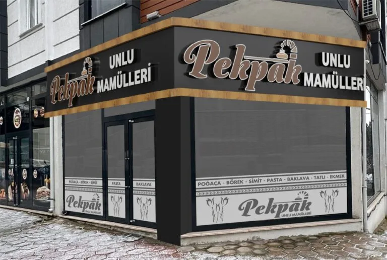 Pleksi Kutu Harf Tabela